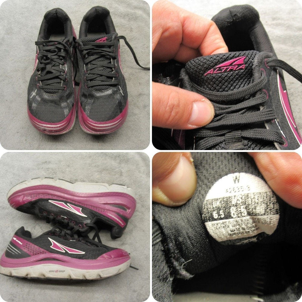 Altra Women 8.5 Running Shoes Purple Paradigm 2.0 Lightweight Cushioned Athletic